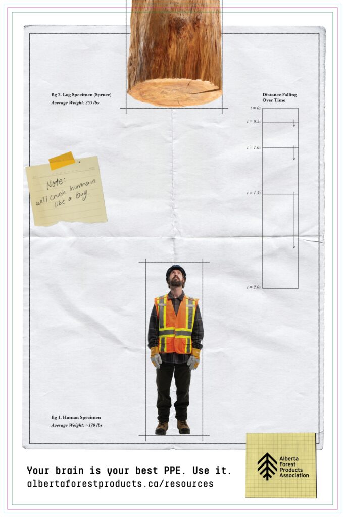 11x17 'Safety Guy' Poster Log Guides